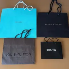高級ブランドショップ袋セット