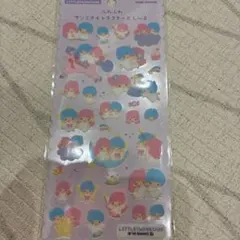 サンリオ キキララ (リトルツインスターズ)シール フェルトシール