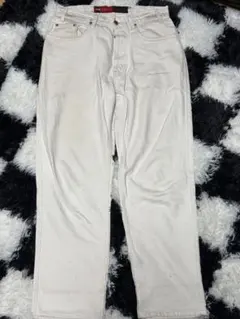 90s'〜Levi'sバギーホワイトデニム Silvertab