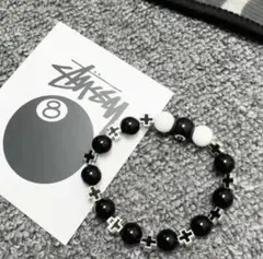 Stussy クロスモチーフ ビーズブレスレットのサムネイル
