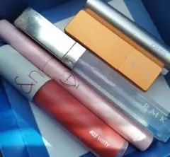 リップコスメセット（RMK, オルビス,rom&nd)