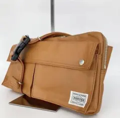 PORTER ポーター フリースタイルショルダーバッグ ブラウン