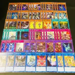 p885遊戯王 堕天使 デッキパーツ 高レアリティ 豪華 65枚セット