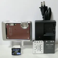 【xDカード付属】オリンパス　μ770SW　予備バッテリー付属　作例掲載有のサムネイル