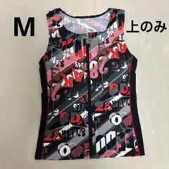スピード　レディース　フィットネス　セパレート　水着　M 黒　赤　ジム　華やかのサムネイル