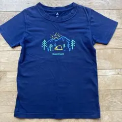 mont-bell キッズ Tシャツ 130cm ネイビー
