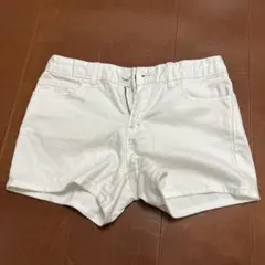 GAP KIDS ホワイトデニムショートパンツ (日本サイズ150㎝).