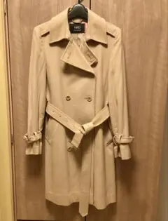 INED　高品質　カシミヤ100％　ロングウールコート　キャメル