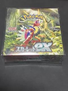 ポケモンカードゲーム スカーレットex 未開封ボックス　シュリンク付き
