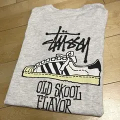 80s STUSSY OLD SKOOL tシャツ 後付けタグ
