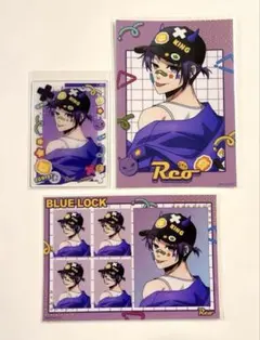 ブルーロック 御影玲王 でびデコパーカー デビデコ ブロマイド アクリルカード