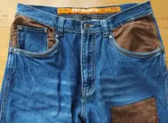 Freaky フリーキー パッチワーク ペインターデニムパンツ W34
