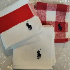 ラルフローレン タオルハンカチ 3枚セット