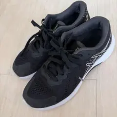 ASICS キッズスニーカー　レーザービーム　ブラック　21.5cm