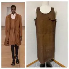 PRADA 2023AW プラダ ラフシモンズ レザー ワンピース 52のサムネイル