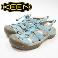 26.5cm KEEN 水色 ニューポートH2 サンダル P4701のサムネイル