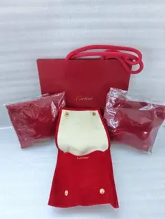 Cartier カルティエ 時計ケース ウォッチケース ポーチ ジュエリー 3個