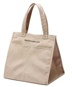 [新品未使用] DEAN&DELUCA リネンマーケット バック Lサイズ