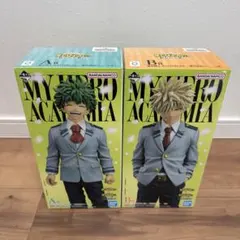 一番くじ僕のヒーローアカデミア紡がれる想い A賞 緑谷出久 B賞爆豪勝己+おまけ