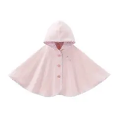 ミキハウス mikihouse ポンチョ70〜90cmうさぎ春物ベビー服