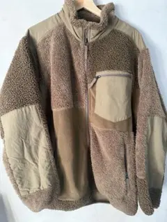 ボアジャケット ブラウン