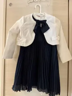 anyFAM セレモニーフォーマル 120 上品ワンピース＆ボレロ 入学式