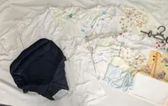 ベビー肌着セット+ エルゴベビーインサート