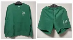 GAP スウェット上下 セットアップ グリーン