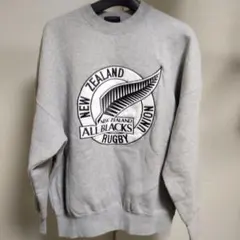 ニュージーランドオールブラックス スウェット グレー