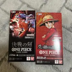 ONE PIECE カードゲーム OP-13 テープカット2箱セット - メルカリ