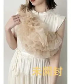 dazzlin チュールフリルマルチway ビスチェバッグ オレンジのサムネイル