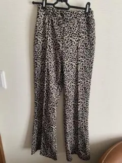 レオパードフレアパンツ