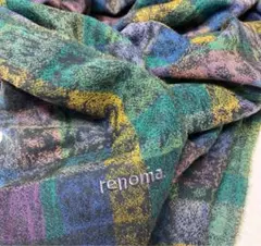 renoma★レノマ　マフラー　防寒　マルチカラー