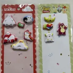 マシュマロシール　ディズニー　トイストーリー　ベイマックス　おすそ分け