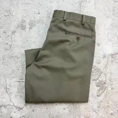 Brooks Brothers　スラックスパンツ　W33 L31　カーキ　古着のサムネイル