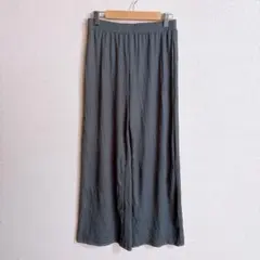 SHEIN 【S】グレー ワイドパンツ イージーパンツ