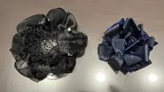 リボンシュシュ とシニョンネット