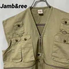 N-6613 Jamb&ree ハンティングベスト アウトドア 狩猟 L
