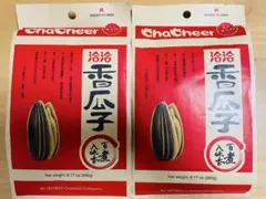 洽洽瓜子 恰恰 チャチャ味付け香瓜子 食用ひまわりの種 五香味 260g x2袋のサムネイル