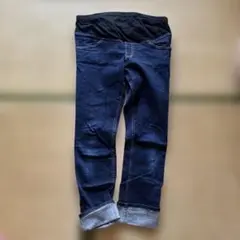 beamsマタニティデニムパンツ ダークブルー