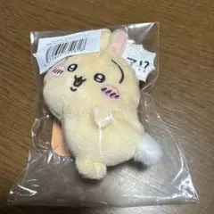 ちいかわ うさぎだらけくじ E賞 ぬいぐるみバッジ ハァ！？