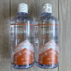オフテクス クリアデュー：ワンステップ 溶解・すすぎ液 385ml 2本セット
