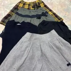 キッズ服 スカートセット 4点