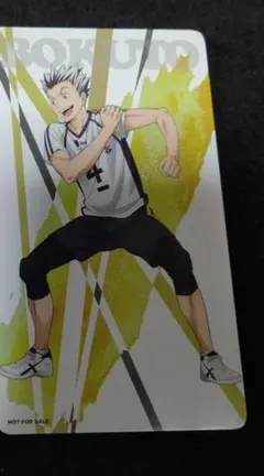 【ハイキュー】木兎光太郎 アニメイト 特典 ポストカード 大判カード