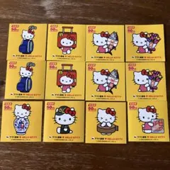 ヤマト運輸　クロネコヤマト シールセット 12枚　 ハローキティ