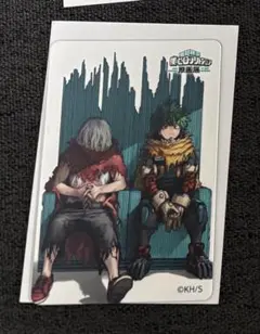 【複数購入で値引きあり】ヒロアカ展　マグネットステッカー　デク、死柄木