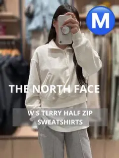 新品☆ THE NORTH FACE テリー ハーフジップスウェットシャツ