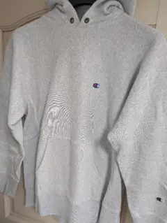 Champion リバースウィーブ パーカー グレー
