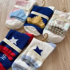 tutuanna チュチュアンナ　フリースソックス もこもこソックス　5足