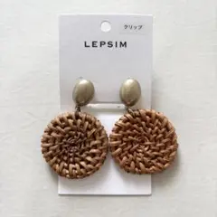 LEPSIM イヤークリップ イヤリング エスニック 夏 アクセサリーのサムネイル